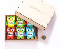 Montessori Ahşap Zeka Oyunları / w-Owl Balance 
