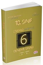10. Sınıf Çözümlü 6 Deneme (3+3) Sınavı