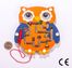 Montessori Ahşap Zeka Oyunları / w-Owl Maze