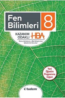 8. Sınıf Fen Bilimleri Kazanım Odaklı HBA