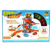 Eğitici 3 Katlı Çocuk Garaj Seti 40 Parça Otopark Oyun Seti (154495)