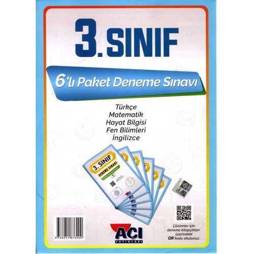 3. Sınıf 6 lı Paket Deneme Sınavı