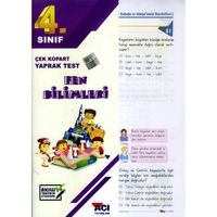 4. Sınıf Fen Bilimleri Çek Kopart Yaptak Test