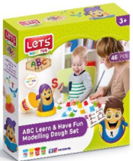 Lets Oyun Hamuru ABC Seti (L9005)