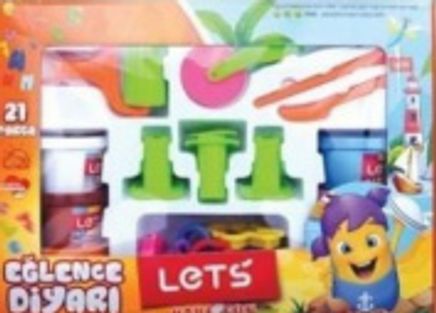 Lets Eğlence Diyarı (6x100gr + 20 Kalıp) L8410
