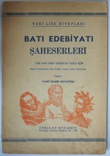 Yeni Lise Kitapları / Batı Edebiyatı Şaheserleri (Kod:6-I-14)