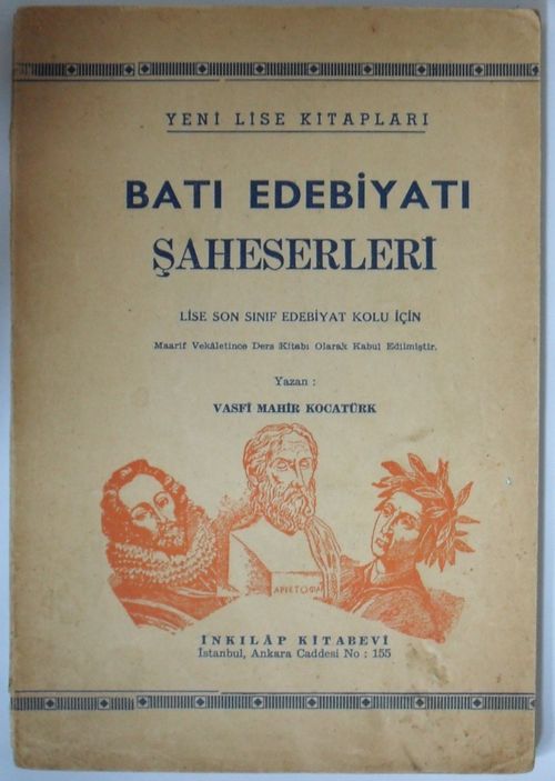 Yeni Lise Kitapları / Batı Edebiyatı Şaheserleri (Kod:6-I-14)