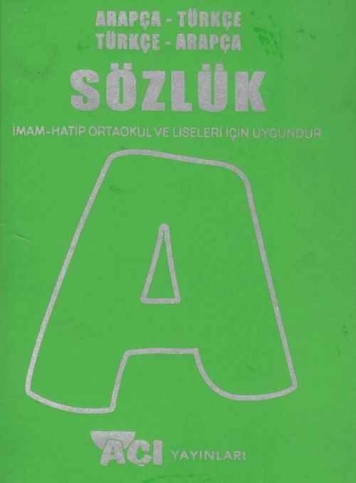 Arapça - Türkçe Sözlük