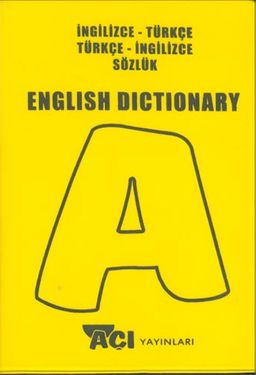 İngilizce - Türkçe Sözlük
