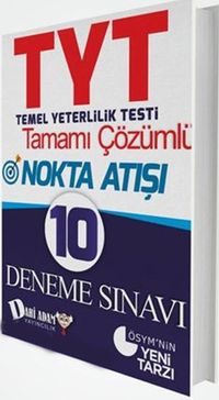 TYT Nokta Atışı Tamamı Çözümlü 10 Deneme Sınavı