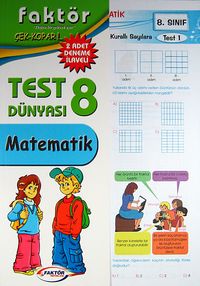 8.Sınıf Matematik Test Dünyası & Çek-Kopar / 2 Adet Deneme İlaveli