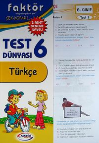 6.Sınıf Türkçe Test Dünyası & Çek-Kopar / 2 Adet Deneme İlaveli