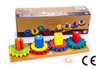 Montessori Ahşap Zeka Oyunları / w-Geometric Wheel