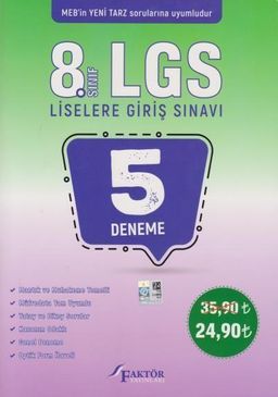 8. Sınıf LGS 5'li Deneme
