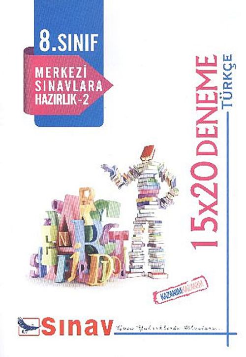 8.Sınıf Türkçe Merkezi Sınavlara Hazırlık -2  15x20 Deneme
