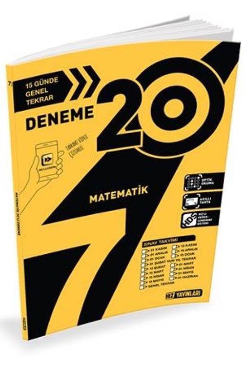 7. Sınıf Matematik 20'li Deneme