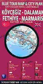 Köyceğiz-Dalaman Fethiye-Marmaris Cep Haritası