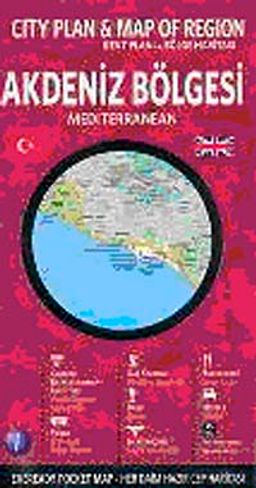 Akdeniz Bölgesi Cep Haritası