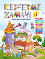 Keşfetme Zamanı Okul Öncesi Eğitim Seti (5-6 Yaş) (8 Kitap)