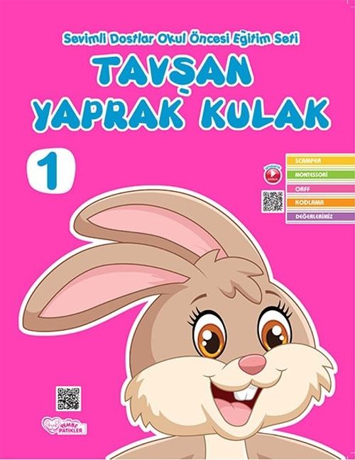 Sevimli Dostlar Okul Öncesi Eğitim Seti (4-5 Yaş) (8 Kitap)