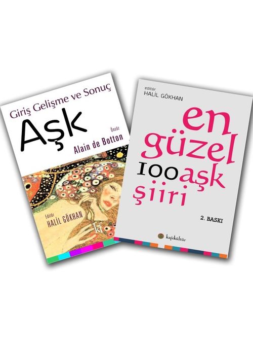 Aşk Sözleri Seti (2 Kitap Takım)