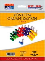 Yönetim Organizasyon - 2.Sınıf - AÖS Çözümlü Soru Bankası (4 VCD + 1 Kitap)
