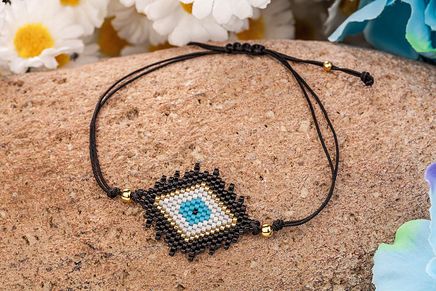 Miyuki Kirpikli Göz Bileklik (Miyuki 301)