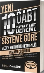 ÖABT Beden Eğitimi Öğretmenliği Tamamı Çözümlü 10 Deneme 