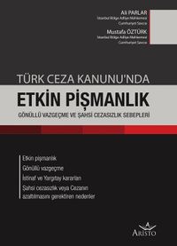 Etkin Pişmanlık, Gönüllü Vazgeçme ve Şahsi Sebepleri