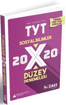 TYT Sosyal Bilimler 20x20 Düzey Denemeleri - Kolektif