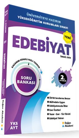 YKS AYT Edebiyat Soru Bankası Orta-İleri Düzey (Kazanım Odaklı)