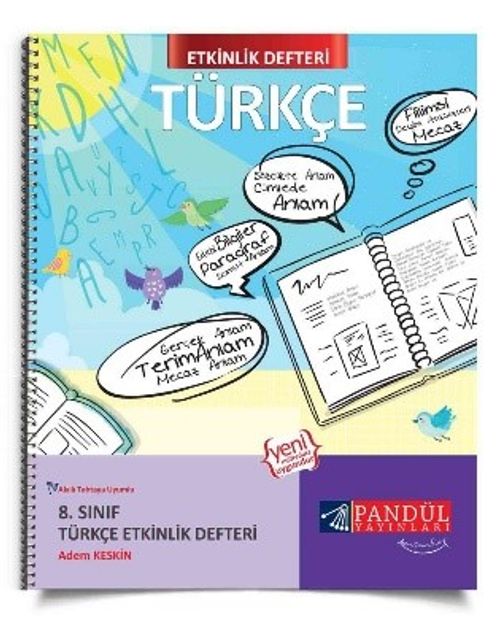 8. Sınıf Türkçe Etkinlik Defteri