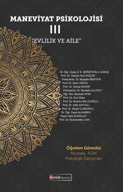 Maneviyat Psikolojisi 3 &  Evlilik ve Aile