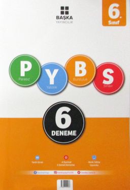 6. Sınıf PYBS Devlet Yatılılık ve Bursluluk Sınavı 6 Deneme