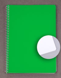 Bookinzi Okul Defteri 80gr.  70 yaprak B5 Spiralli Çizgisiz Defter