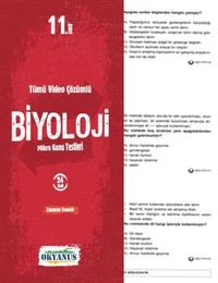 11. Sınıf Biyoloji Çek Kopar Testi