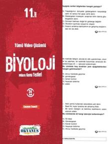 11. Sınıf Biyoloji Çek Kopar Testi