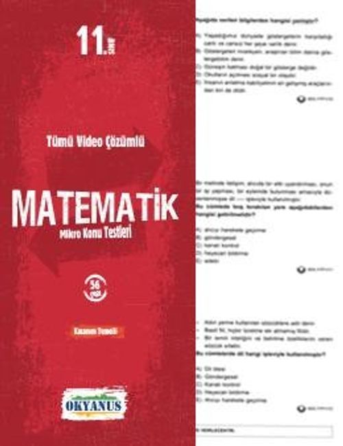 11. Sınıf Matematik Çek Kopart Yaprak Test