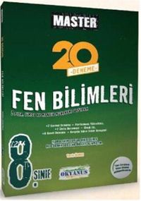 8. Sınıf Master 20 Fen Bilimleri Denemesi
