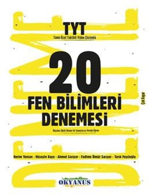 TYT 20 Fen Bilimleri Denemesi