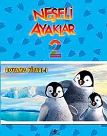 Neşeli Ayaklar 2 / Boyama Kitabı -1