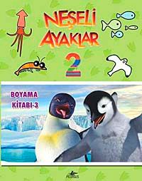 Neşeli Ayaklar 2 / Boyama Kitabı -3
