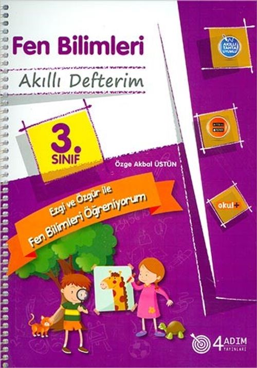 3. Sınıf Fen Bilimleri Akıllı Defterim