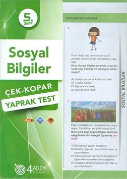 5. Sınıf Sosyal Bilgiler Yaprak Test