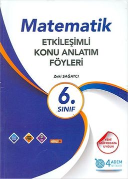 6. Sınıf Matematik Etkileşimli Konu Anlatım Föyleri