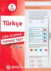 7. Sınıf Türkçe Çek Kopar Yaprak Test