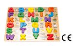 Montessori Ahşap Zeka Oyunları / w-Alphabet