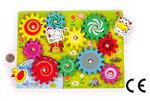 Montessori Ahşap Zeka Oyunları / w-Animal Wheel