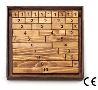 Montessori Ahşap Zeka Oyunları / w-Ten Maths