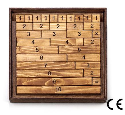 Montessori Ahşap Zeka Oyunları / w-Ten Maths